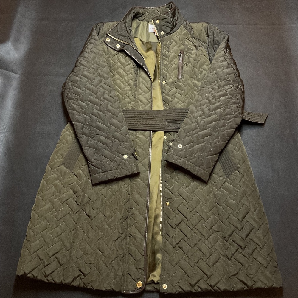 Olive Green Light Weight Coat